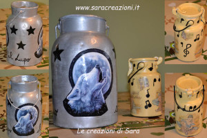 bidoni Lupo e Ballerine