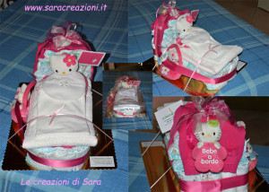 torta di pannolini hello Kitty per Monica passamanina (1)