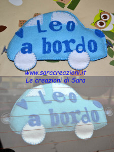 macchina Leo a bordo 